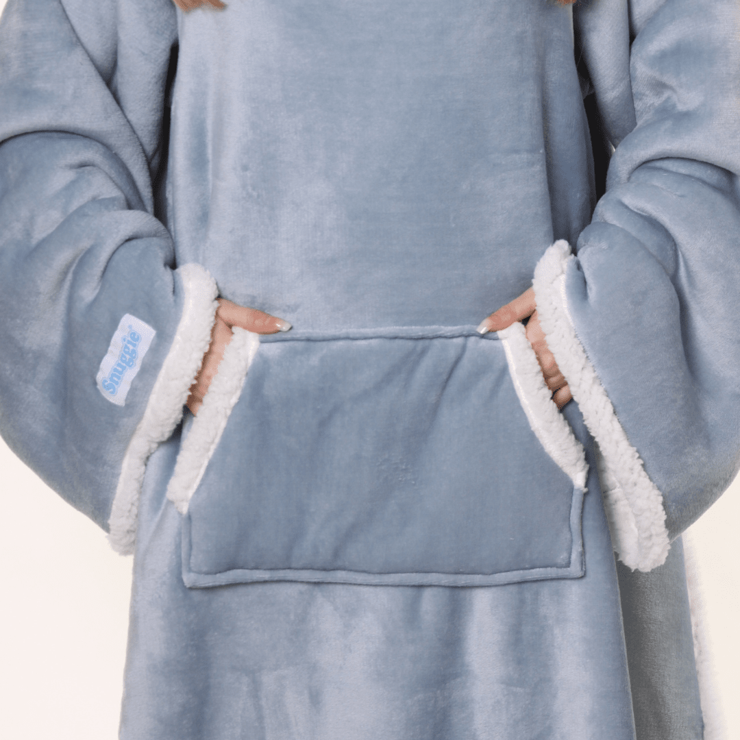 Snuggie Sherpa - Dusty Blue