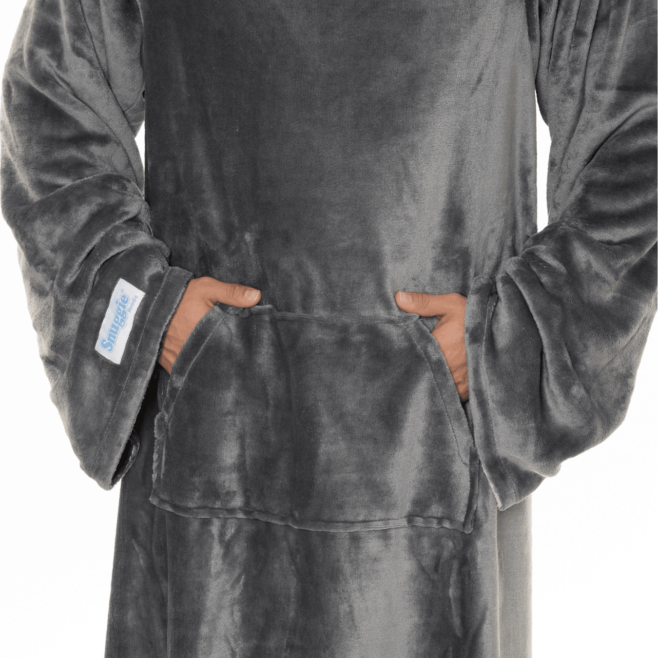 Snuggie® Reversible - Grey and Plaid