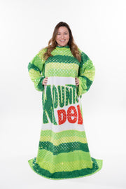 Snuggie Fleece - Mountain Dew Retro