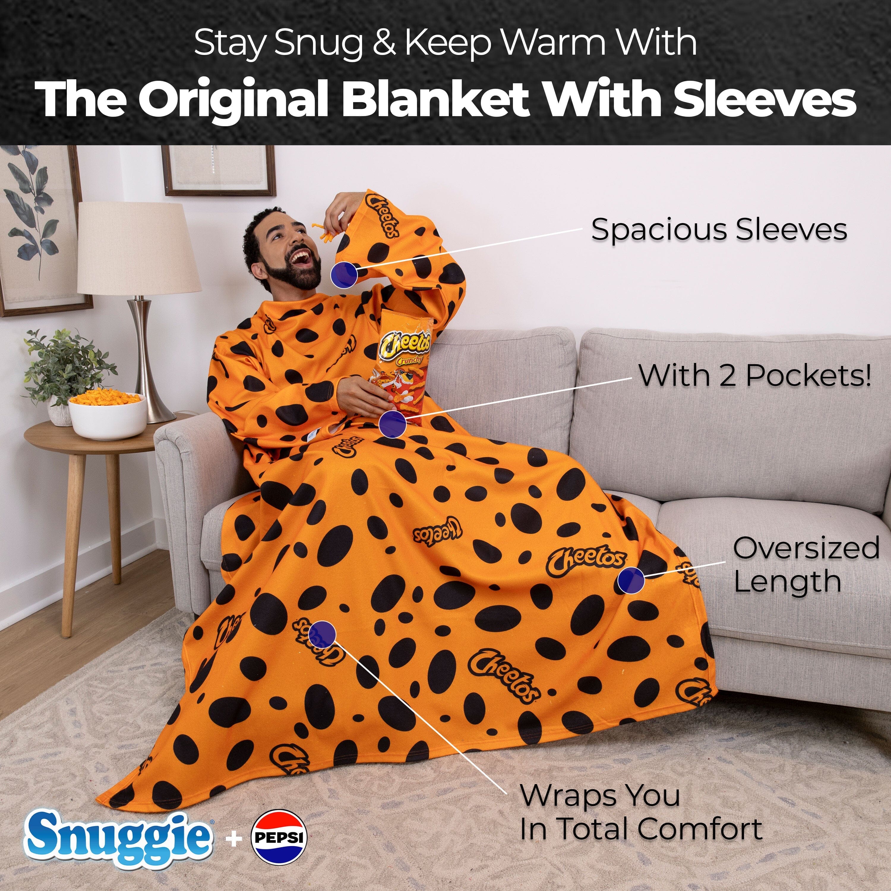 Snuggie Pepsi / Cheetos