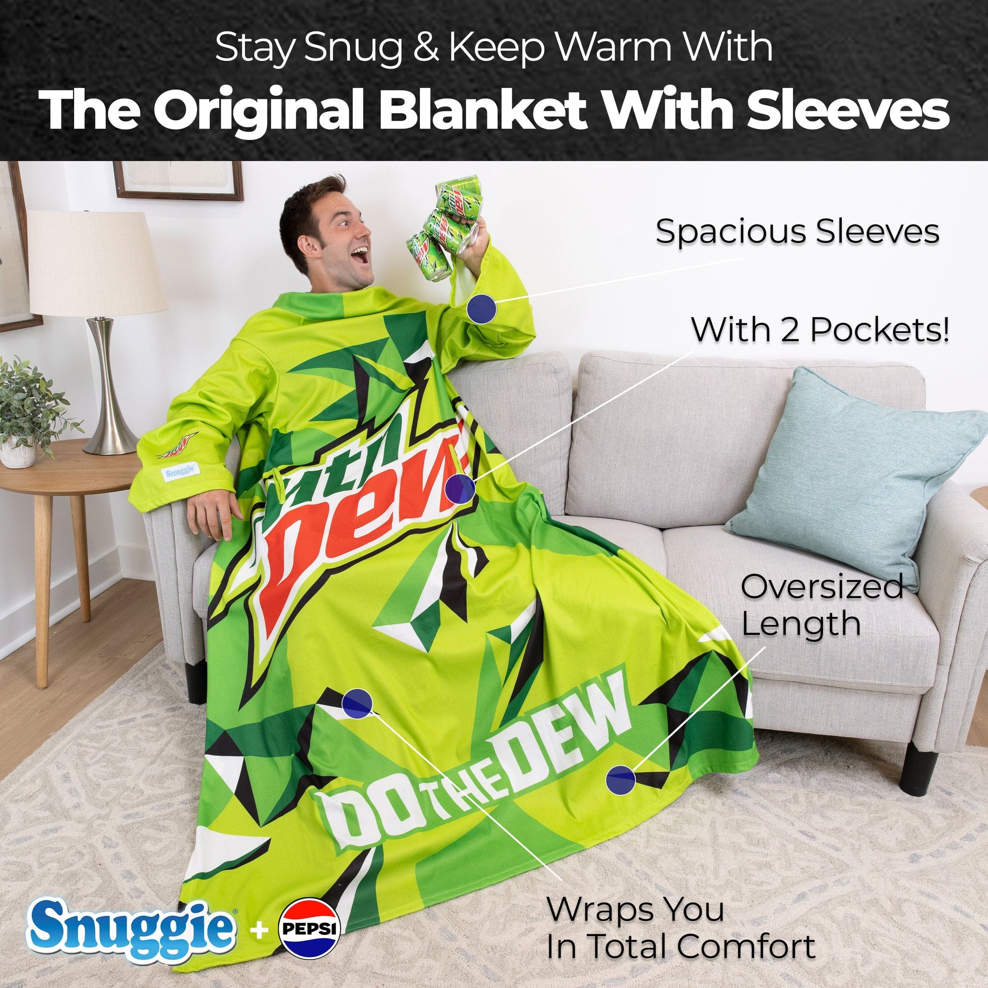 Snuggie Pepsi / Mountain Dew