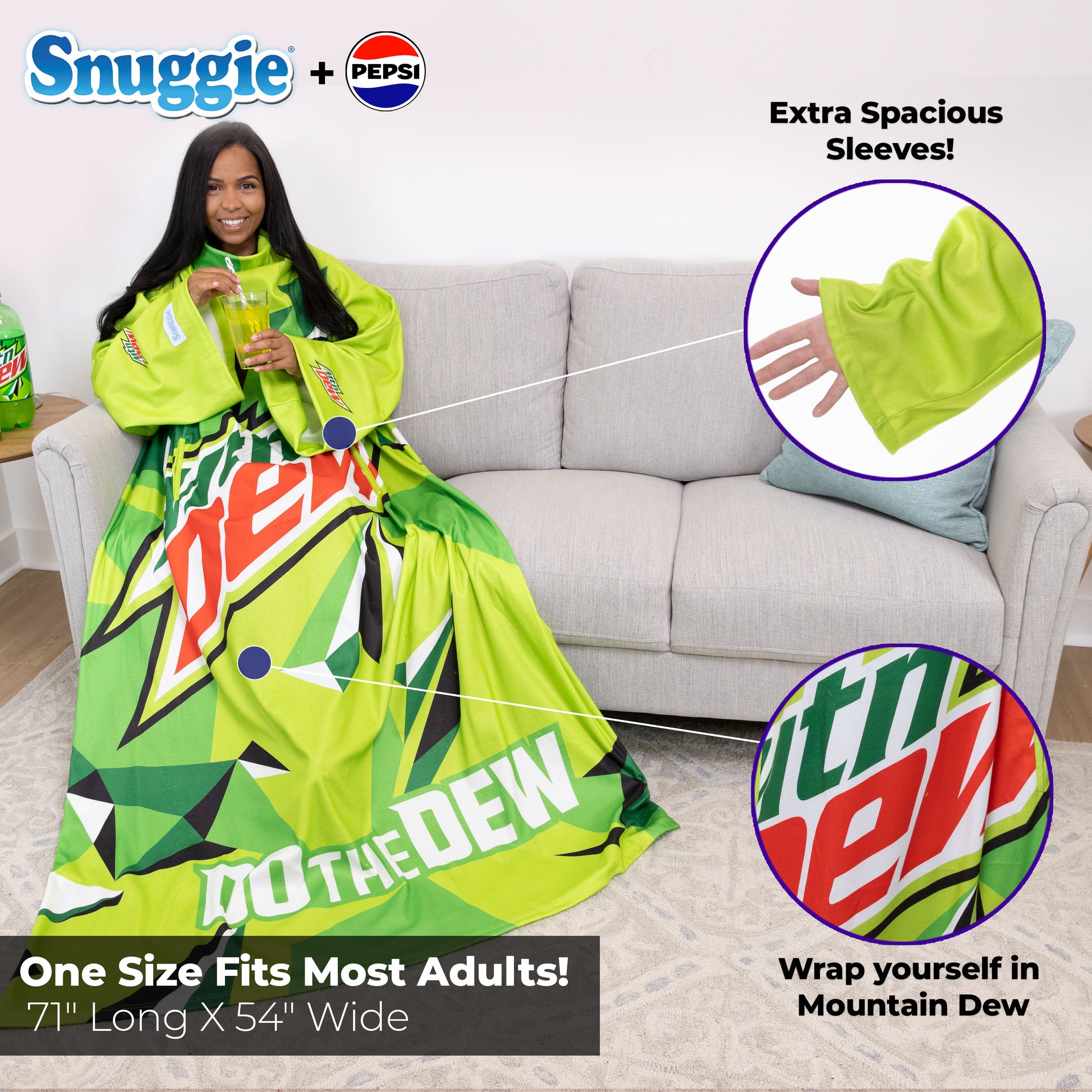 Snuggie Pepsi / Mountain Dew