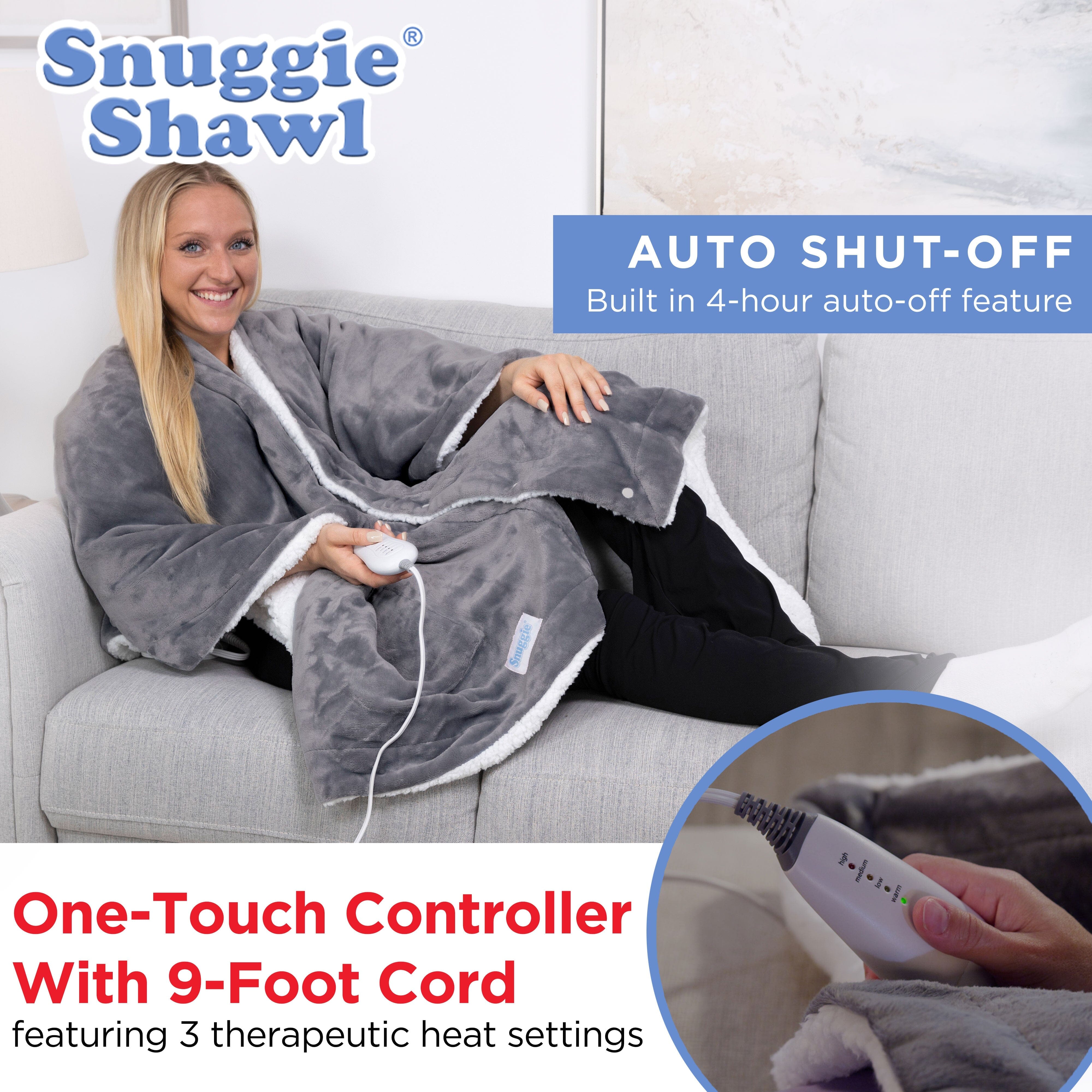 Snuggie - Couverture à manches - Snuggle - Blanket à Snug Rug douillet -  Polaire 