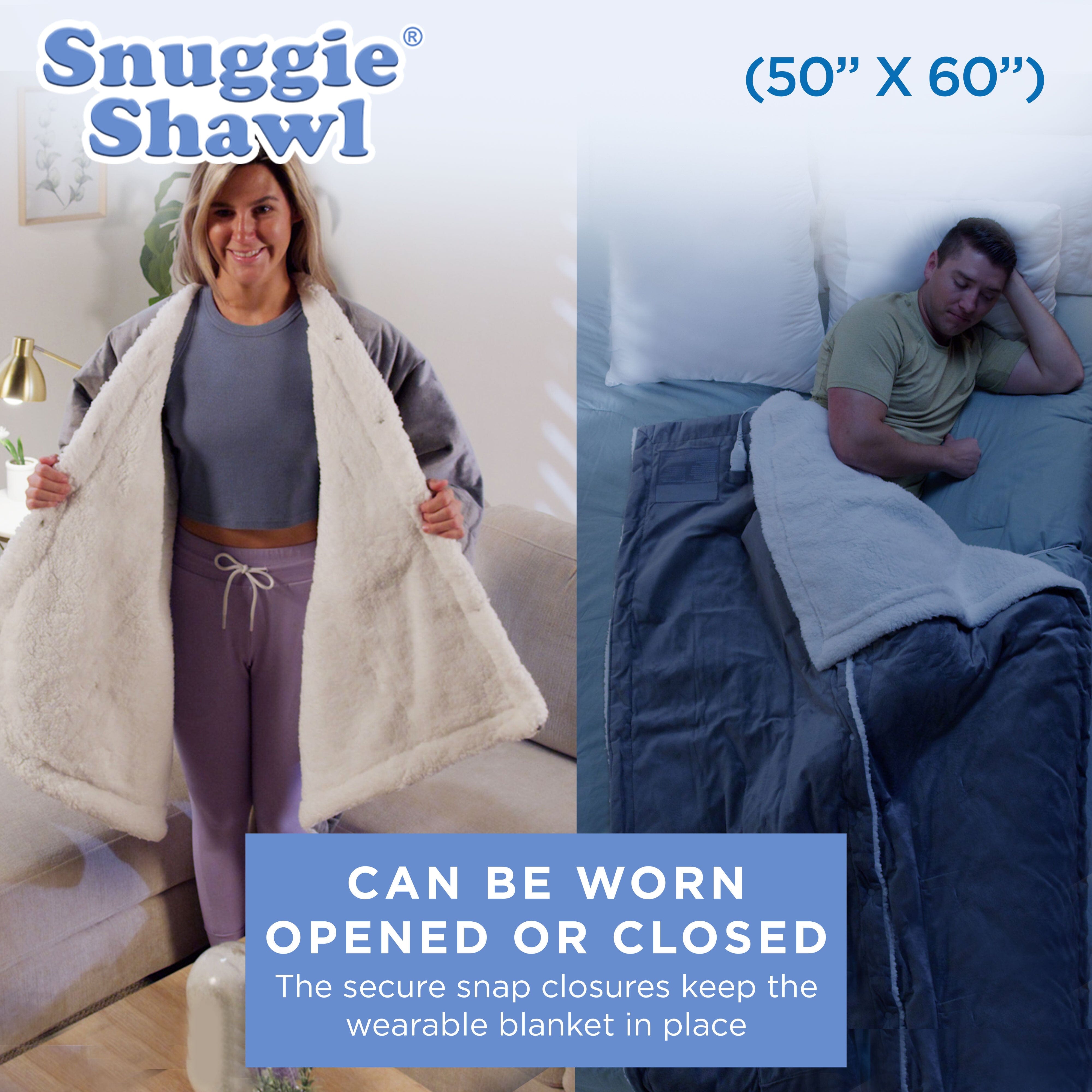 Electric blanket 2024 snuggie