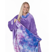 Snuggie® Reversible - Tie Dye and Purple