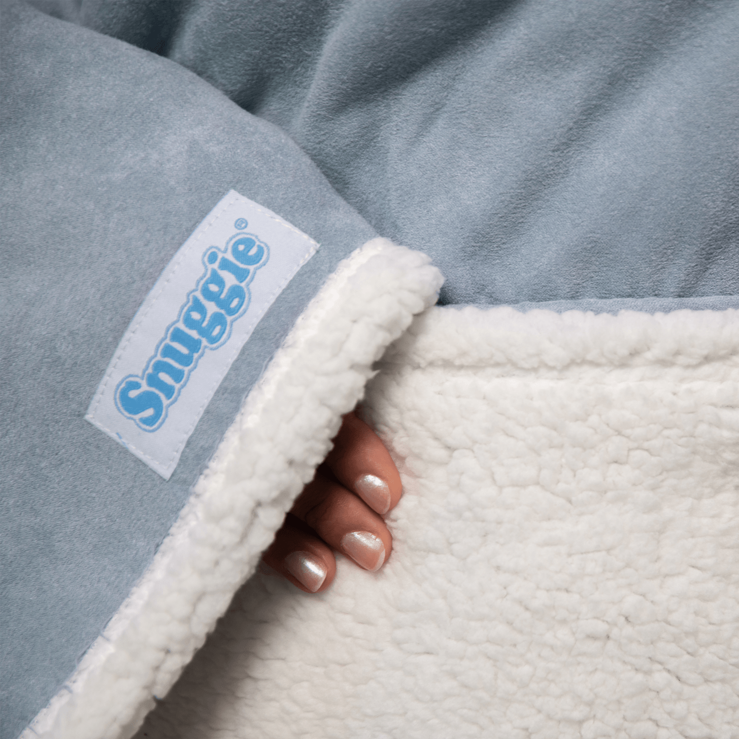 Snuggie Sherpa - Dusty Blue