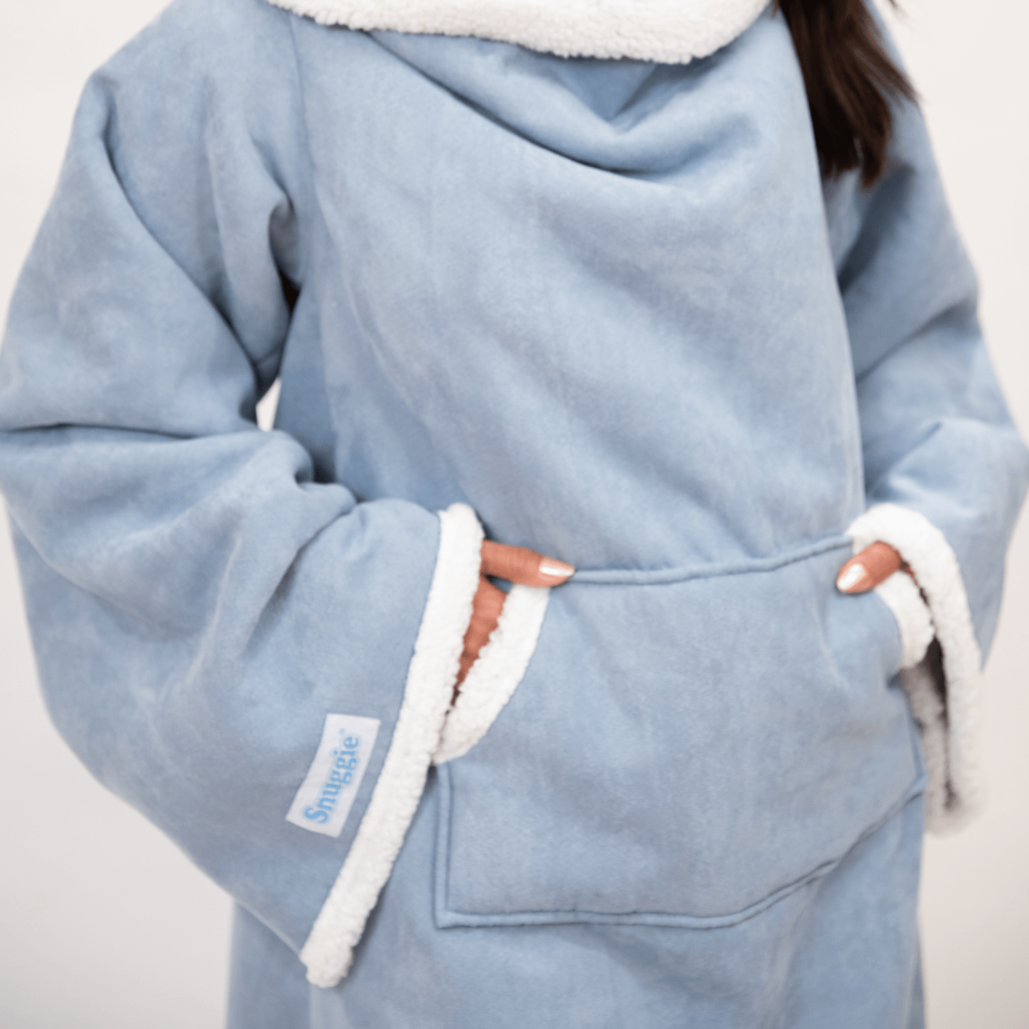 Snuggie Sherpa - Dusty Blue